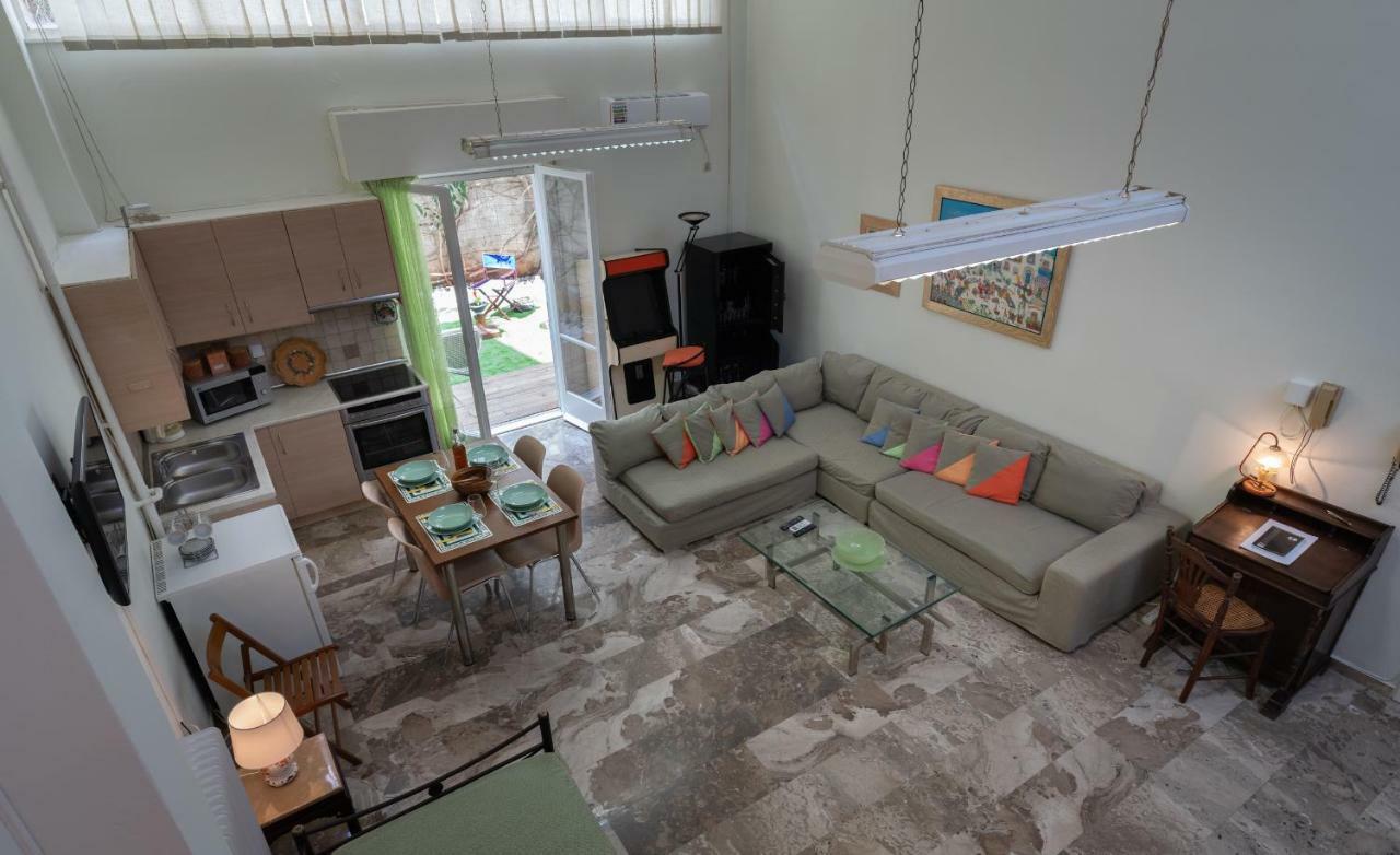 Acropolis Koukaki Loft Private Garden Leilighet Athen Eksteriør bilde