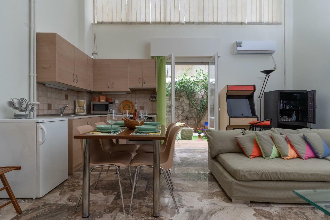 Acropolis Koukaki Loft Private Garden Leilighet Athen Eksteriør bilde