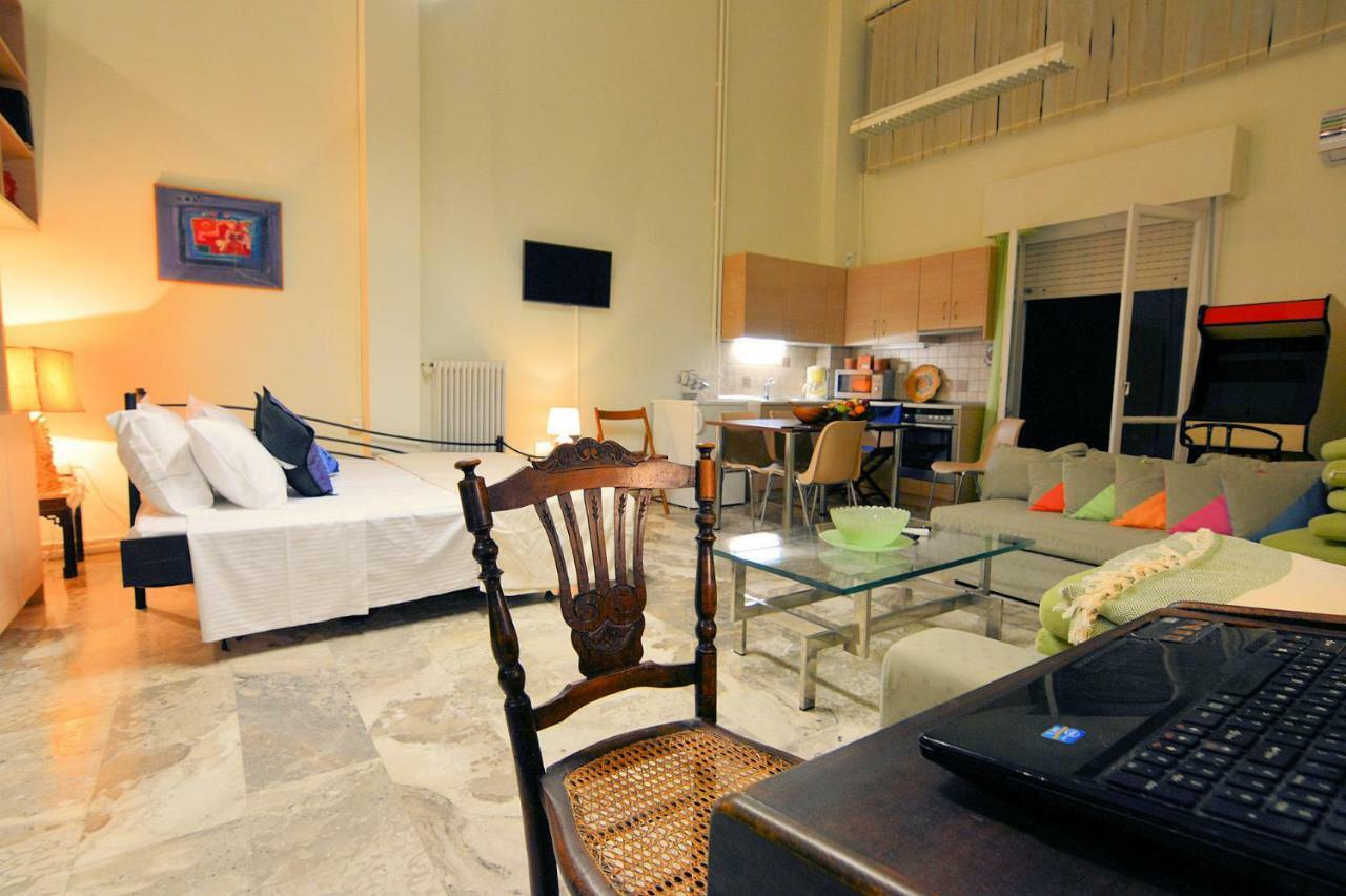 Acropolis Koukaki Loft Private Garden Leilighet Athen Eksteriør bilde